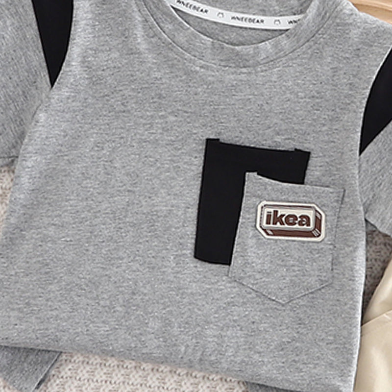 Printed T-shirt and Shorts Set
