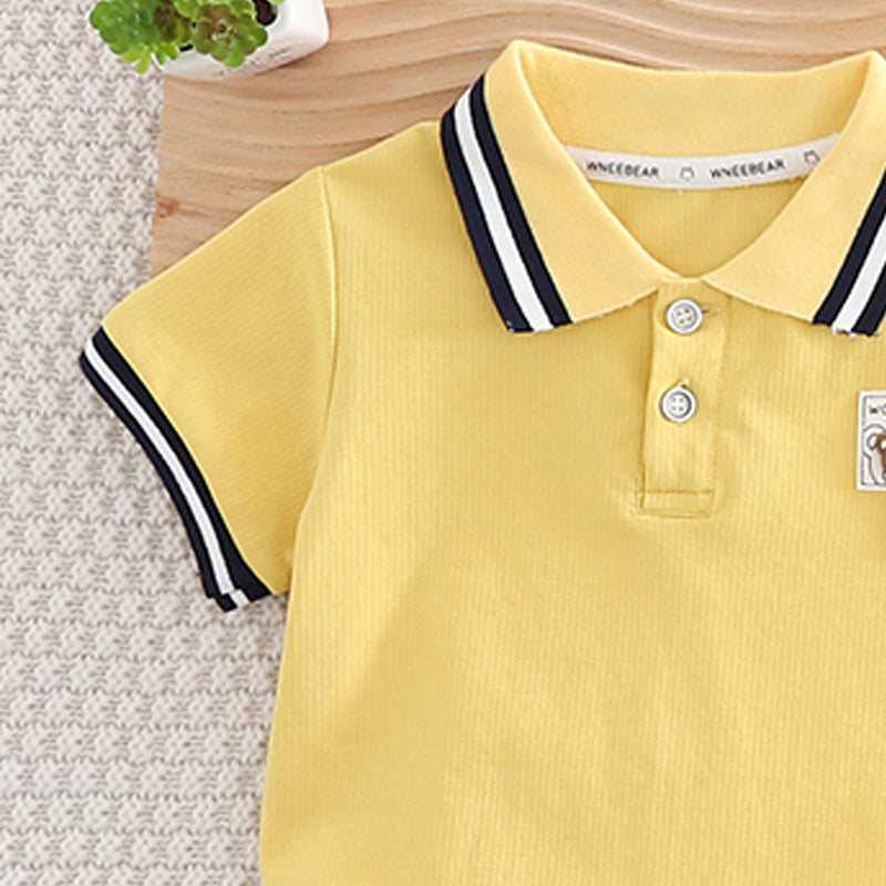 Striped T-shirt and Shorts Set