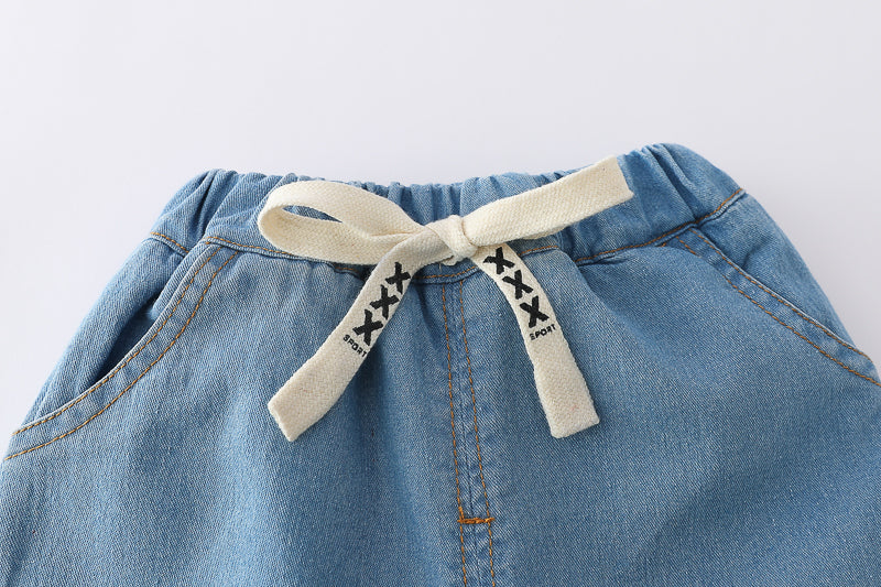 Boys Conversational Printed Shirt & Shorts