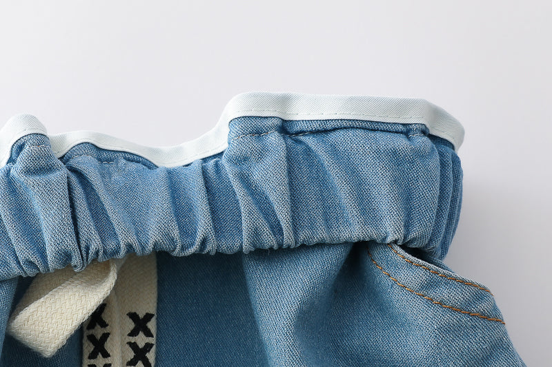 Boys Conversational Printed Shirt & Shorts