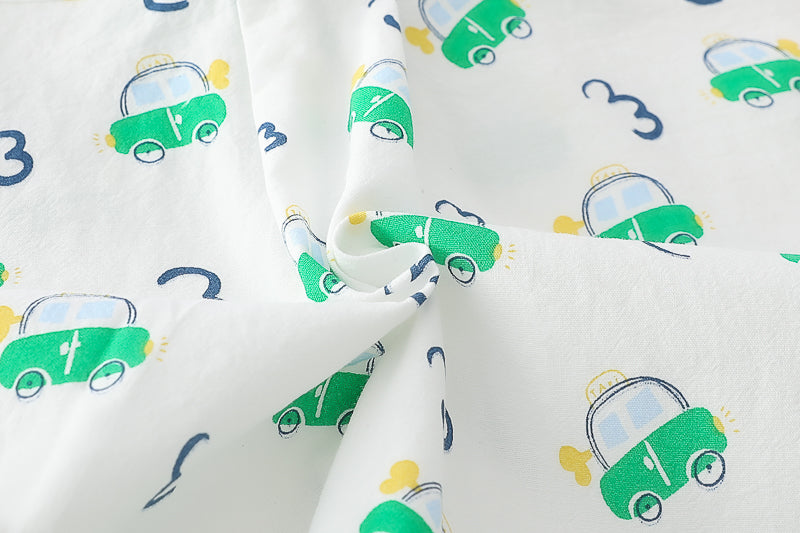 Boys Printed Shirt With Shorts