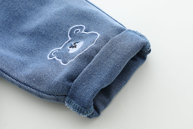 Boys Printed Sweatshirt With Trousers