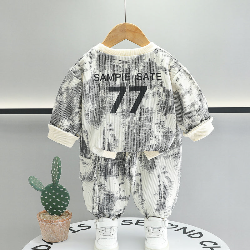 Boys T-shirt With Trousers