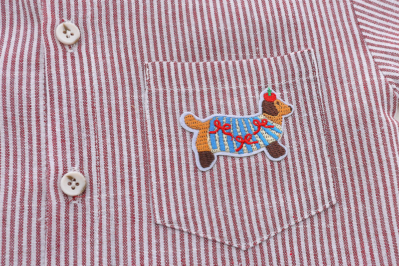 Printed Shirt and Shorts Set