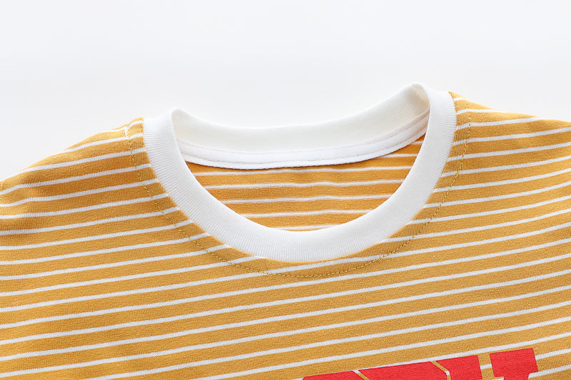 Printed T-shirt and Shorts Set