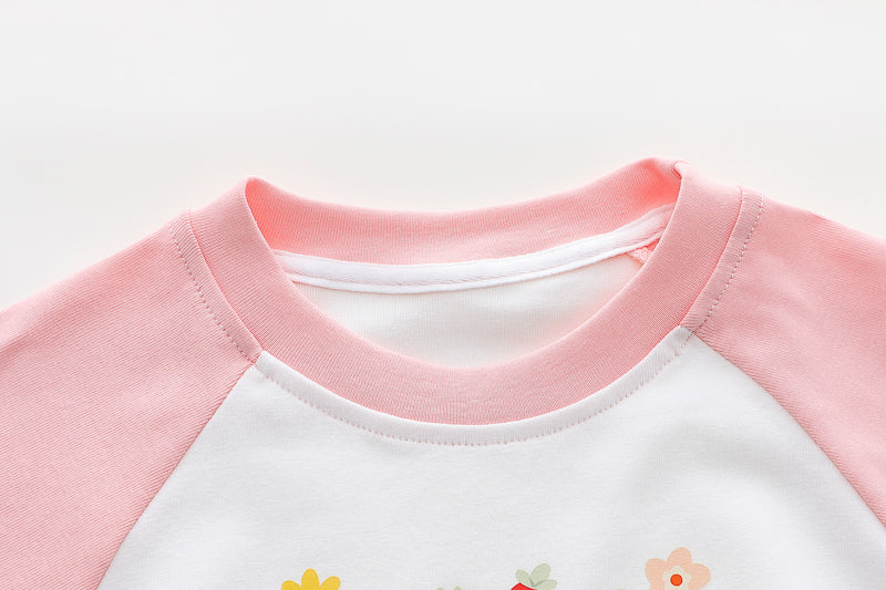 Printed T-shirt and Shorts Set