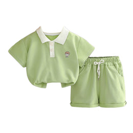 Printed T-shirt and Shorts Set