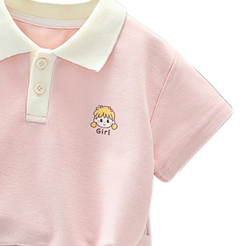 Printed T-shirt and Shorts Set