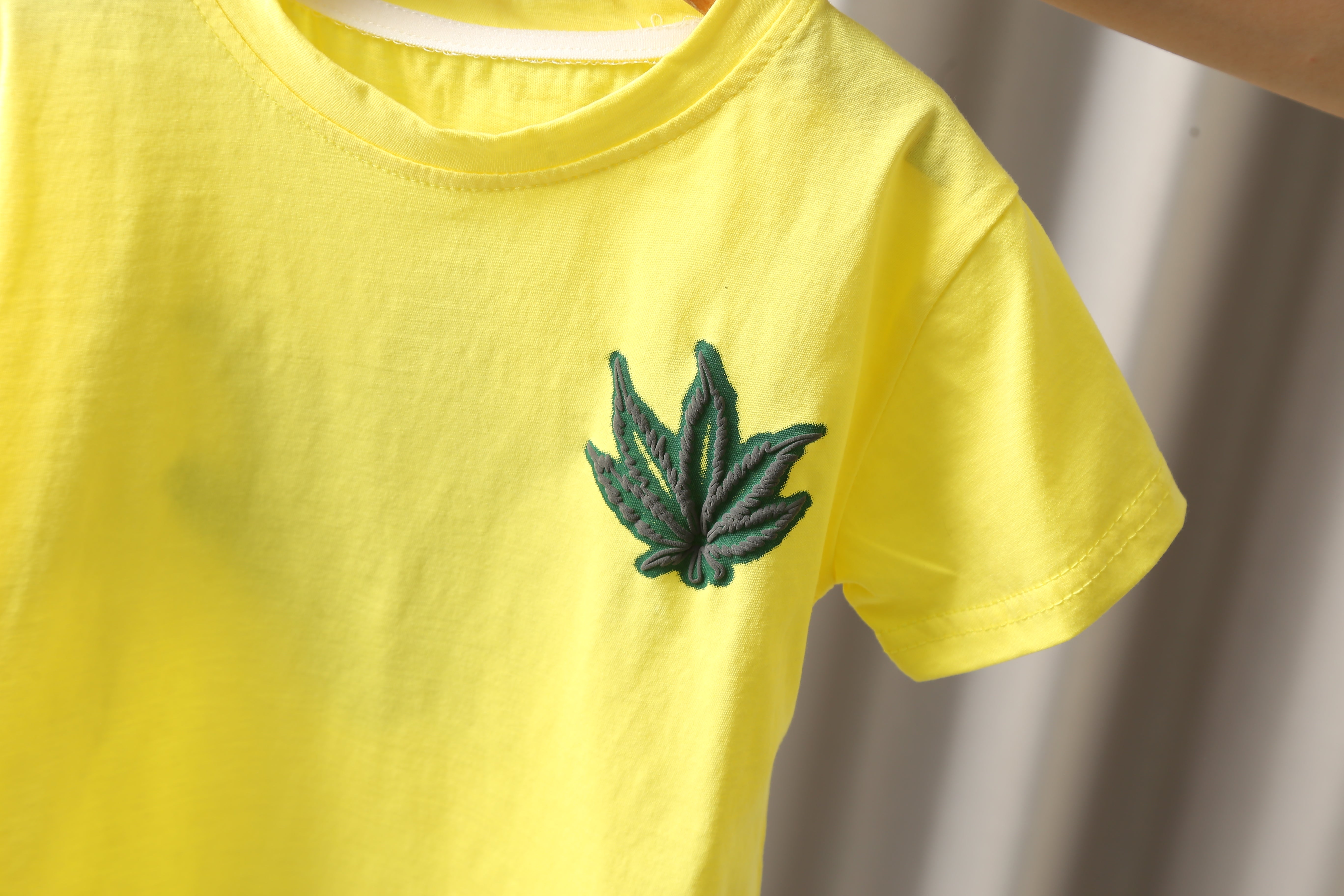 Solid T-shirt and Shorts Set