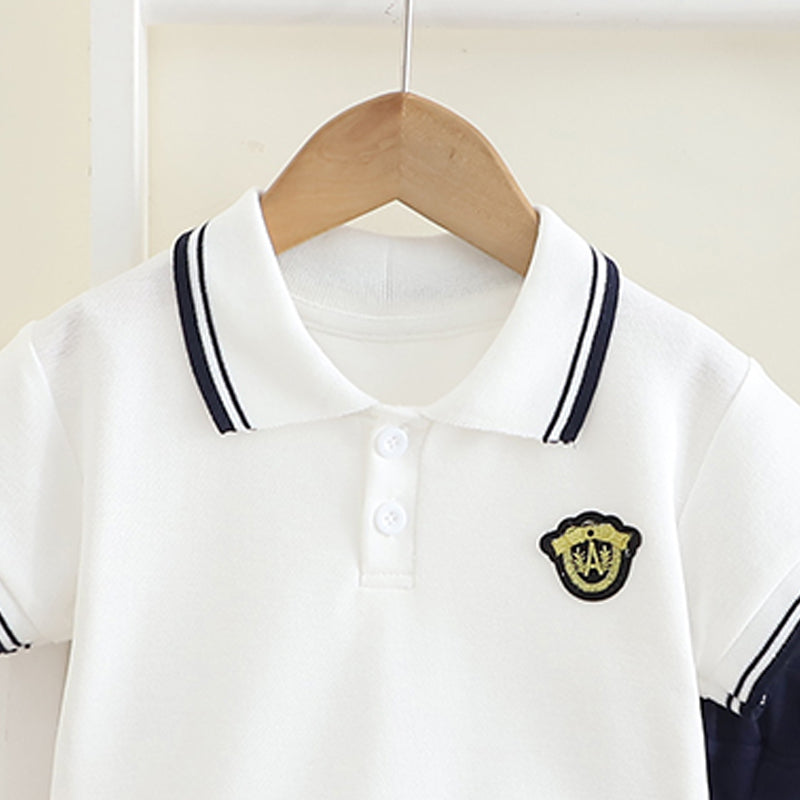 Striped T-shirt and Shorts Set