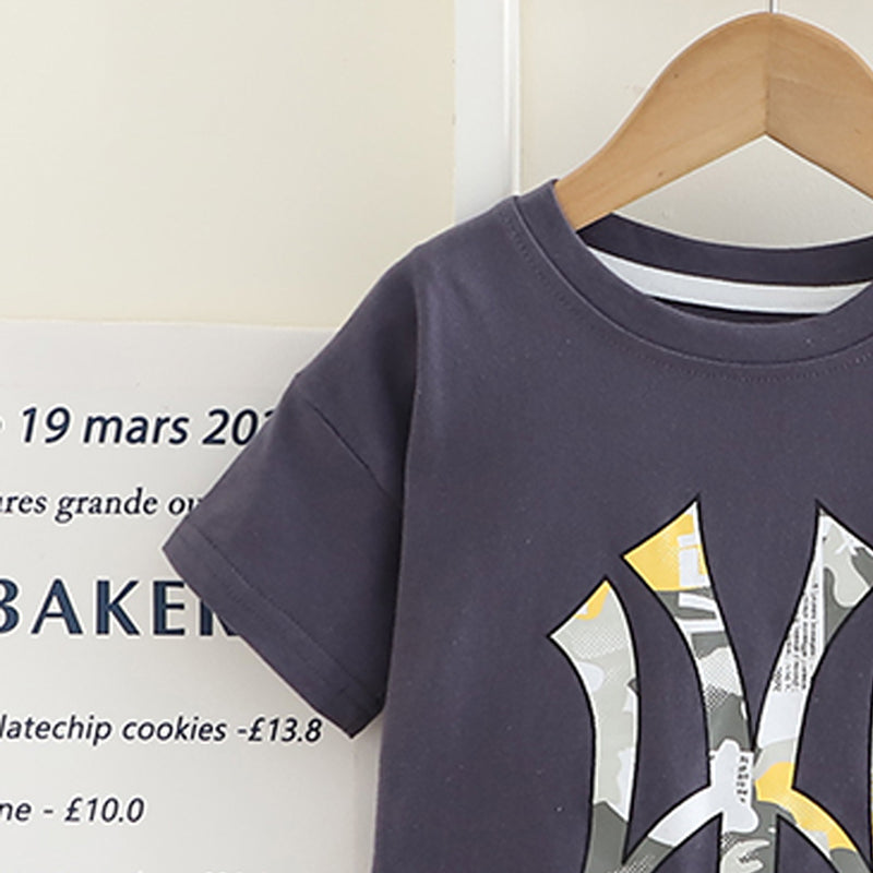 Printed T-shirt and Shorts Set