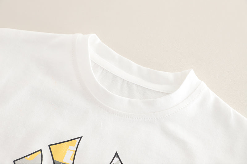 Printed T-shirt and Shorts Set