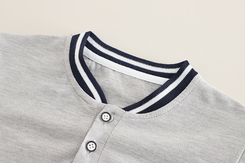Solid T-shirt and Shorts Set