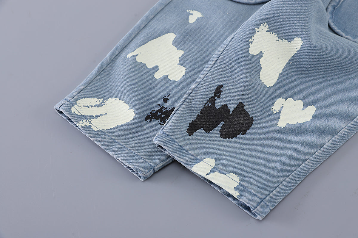 Boys Printed Round Neck T-shirt With Trousers