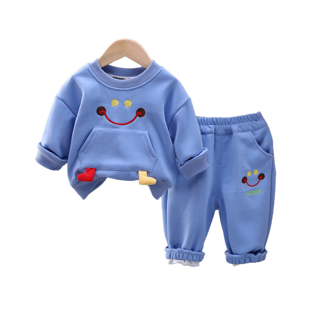 Boys Printed T-shirt With Trousers
