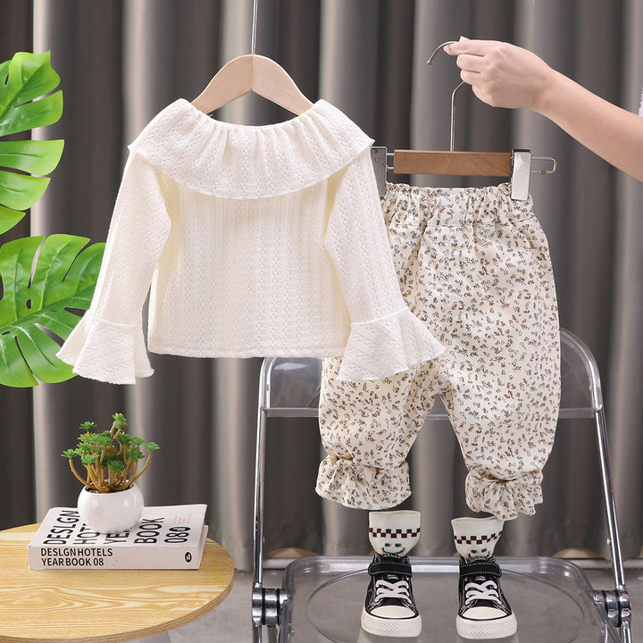 Girls T-shirt With Trousers