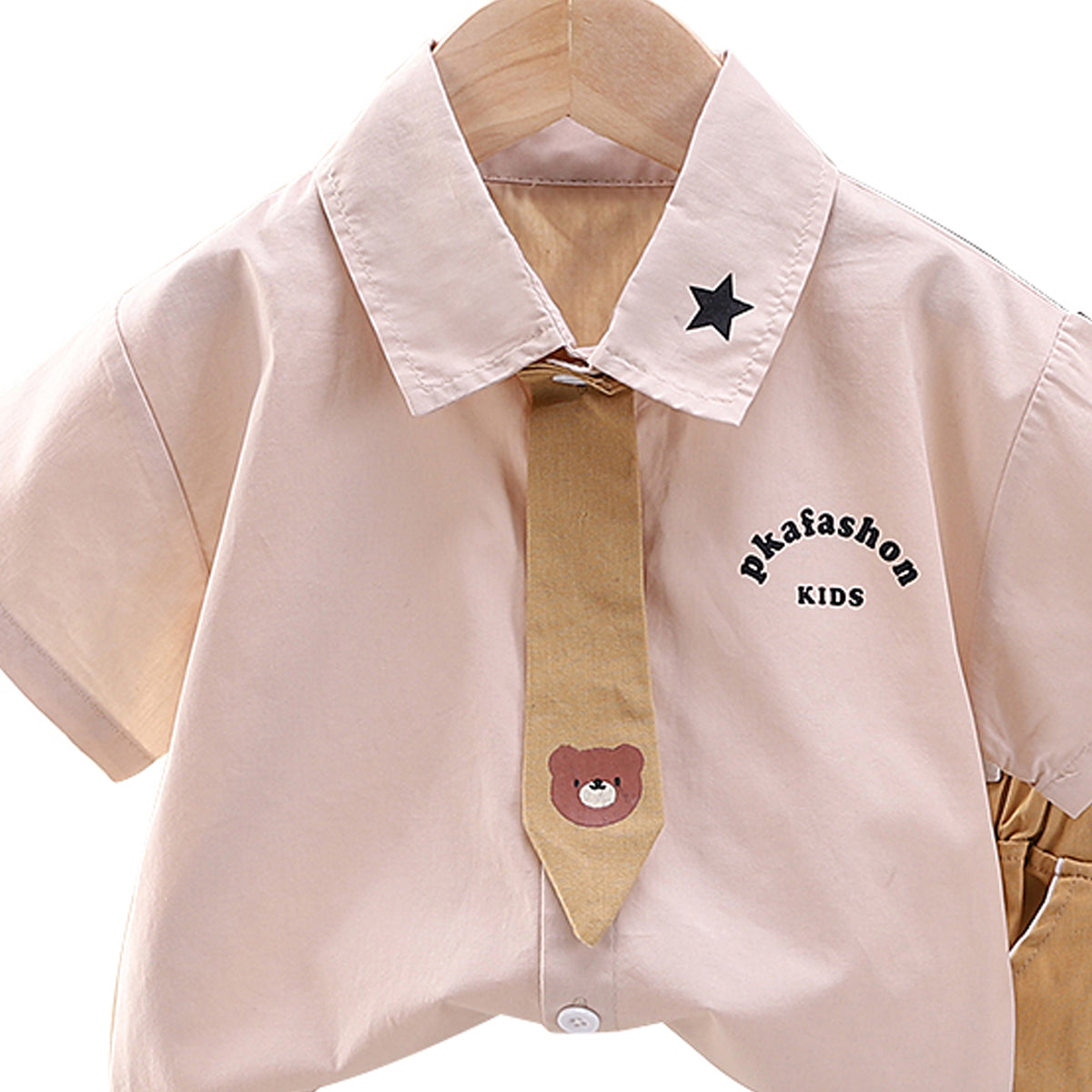Boys Printed Shirt With Shorts
