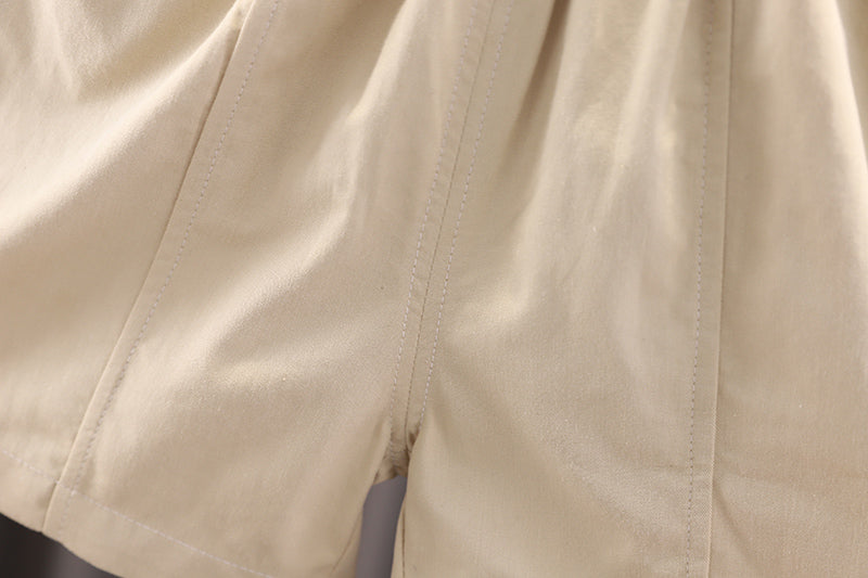Boys Striped Shirt With Shorts