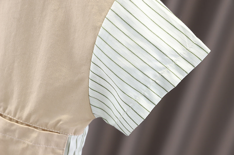 Boys Striped Shirt with Short