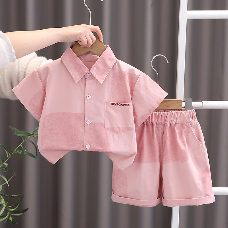 Boys Shirt With Shorts
