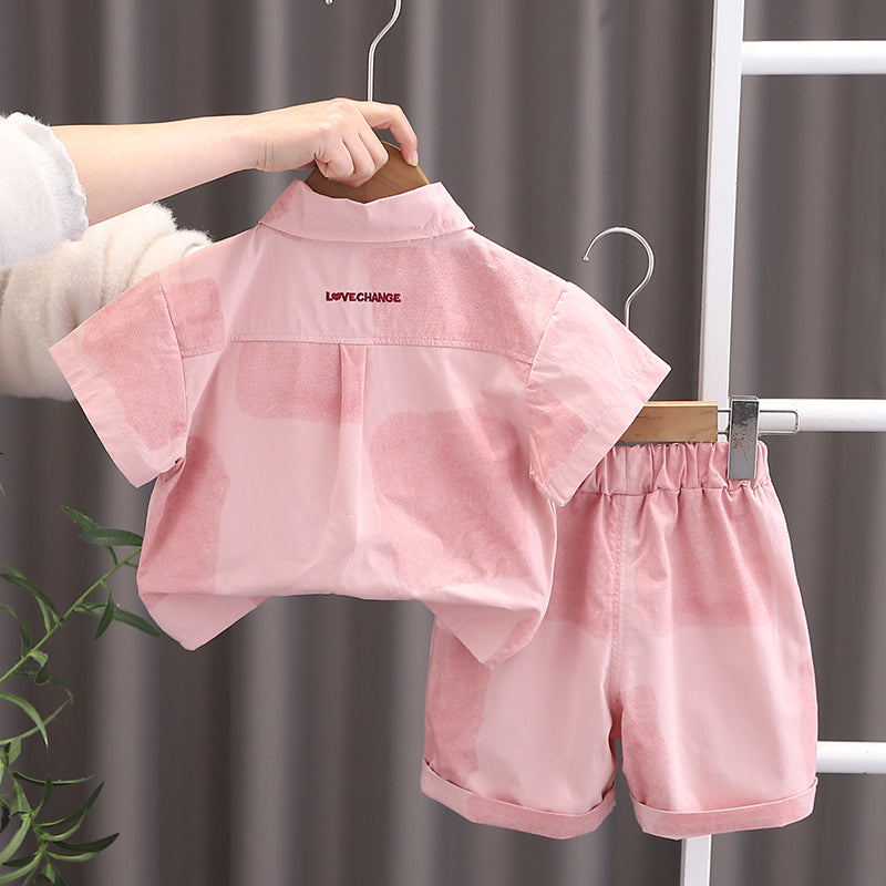 Boys Shirt With Shorts