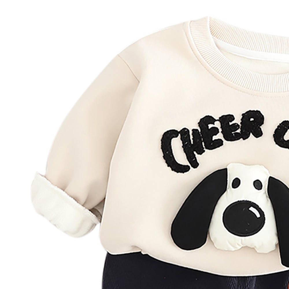 Boys Printed Coat with Trousers