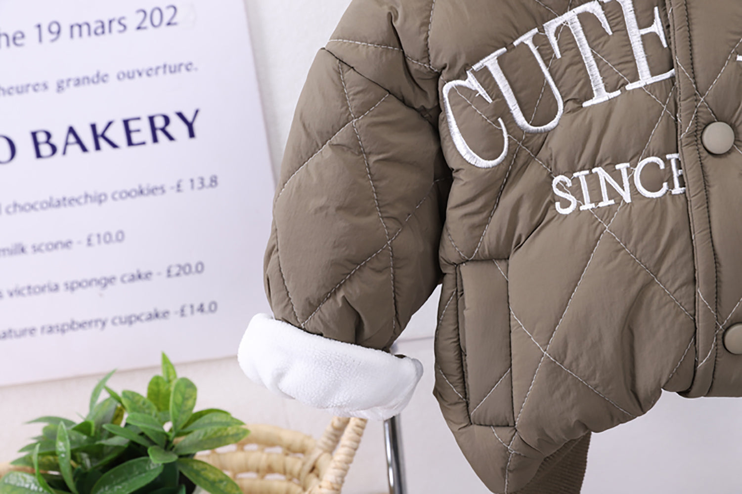 Boys Printed Coat with Trousers