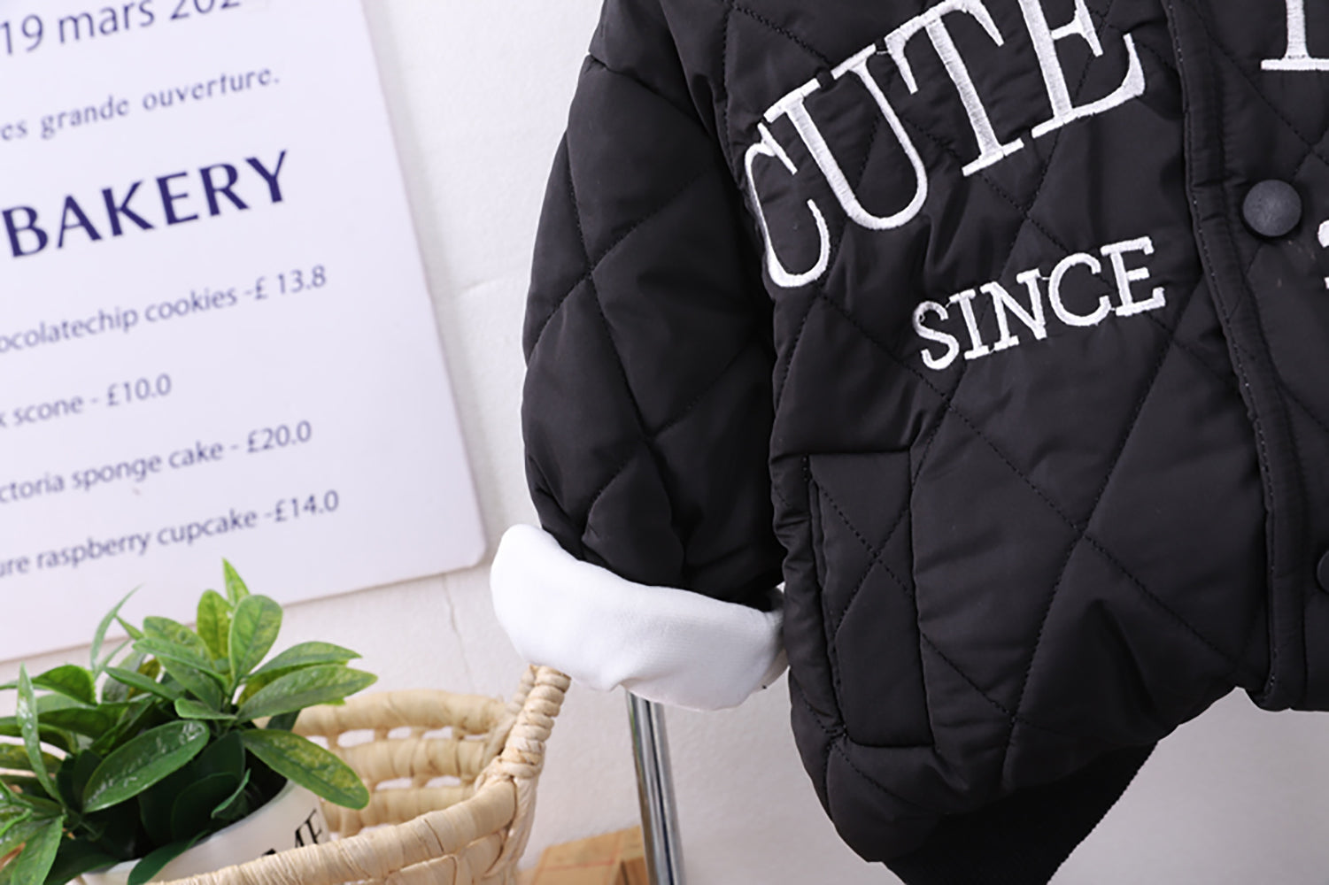 Boys Printed Coat with Trousers