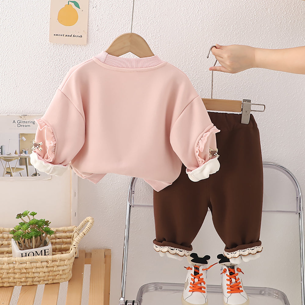 Girls Coat with Trousers