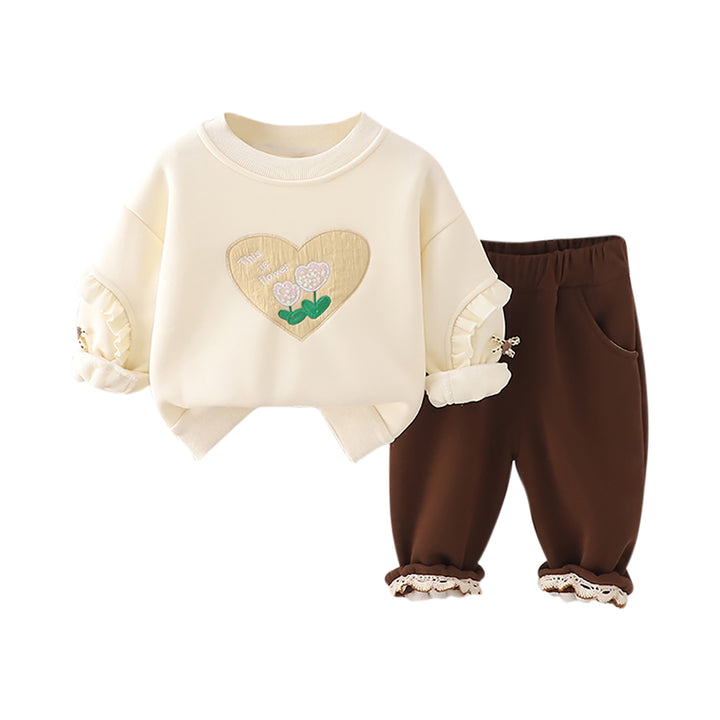 Girls Coat with Trousers