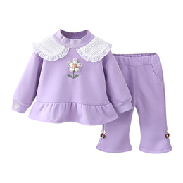 Girls Top with Trousers