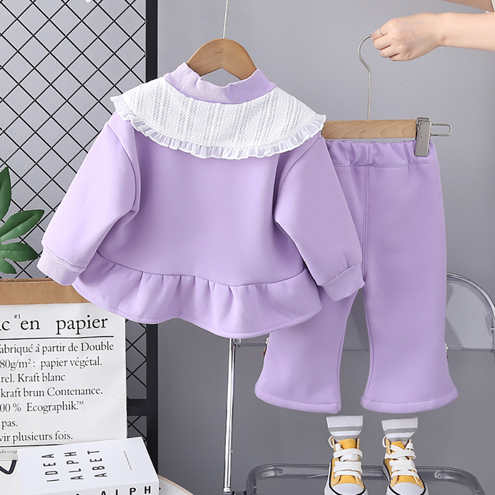 Girls Top with Trousers
