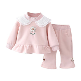 Girls Top with Trousers