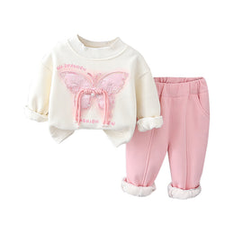 Girls Top with Trousers