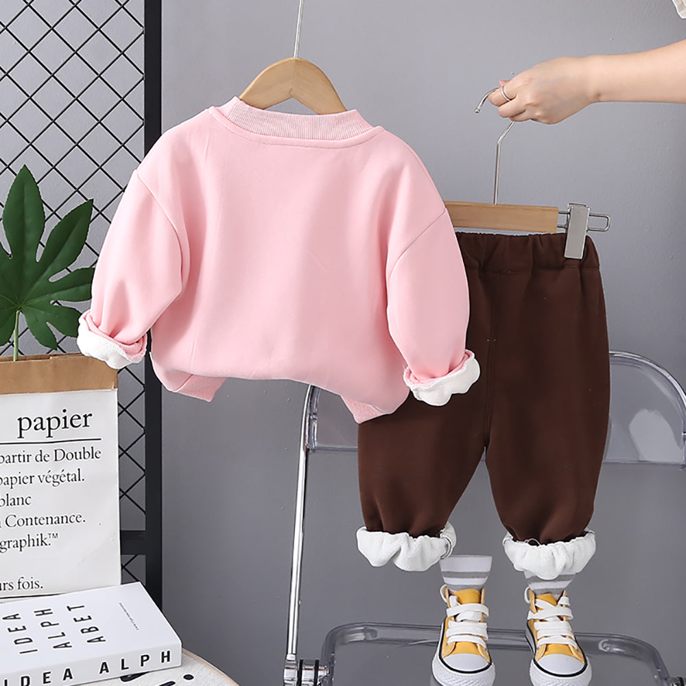 Girls Top with Trousers