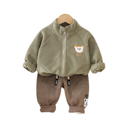 Boys Coat and Trousers Set