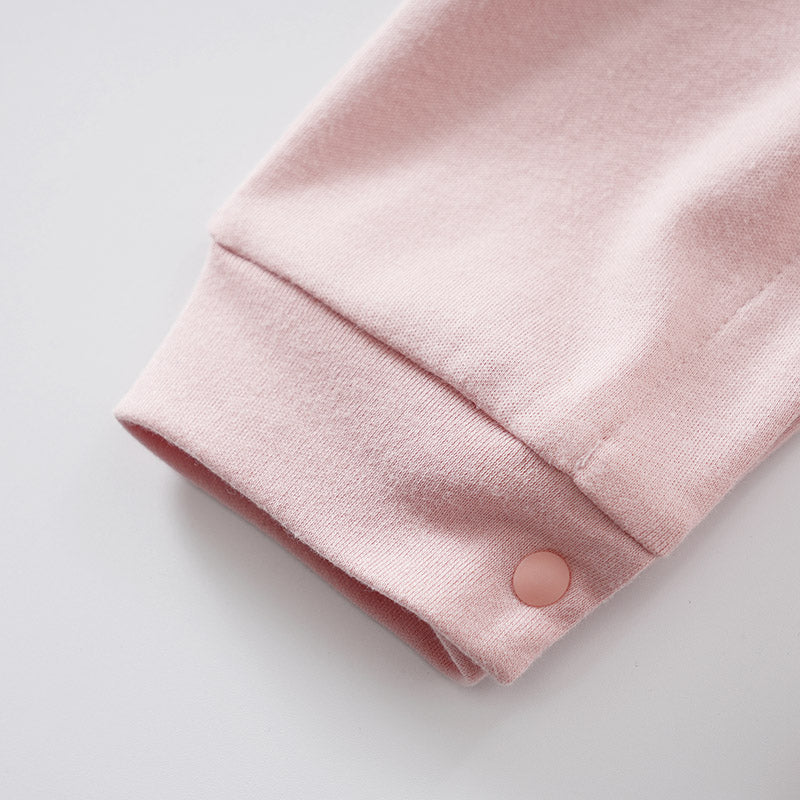 Pink Infant Girls Checked Cotton Rompers