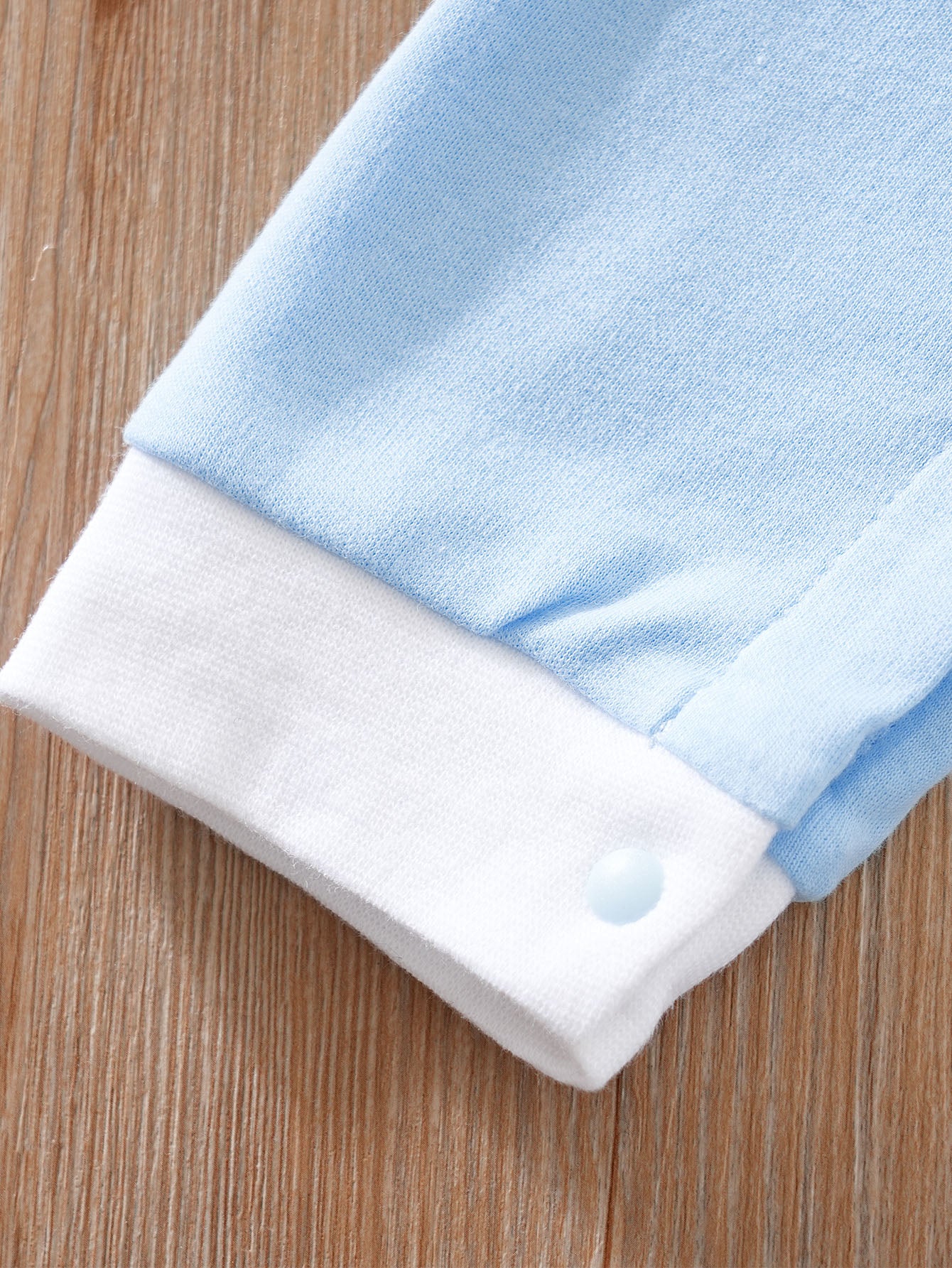 Infants Blue Pure Cotton Rompers