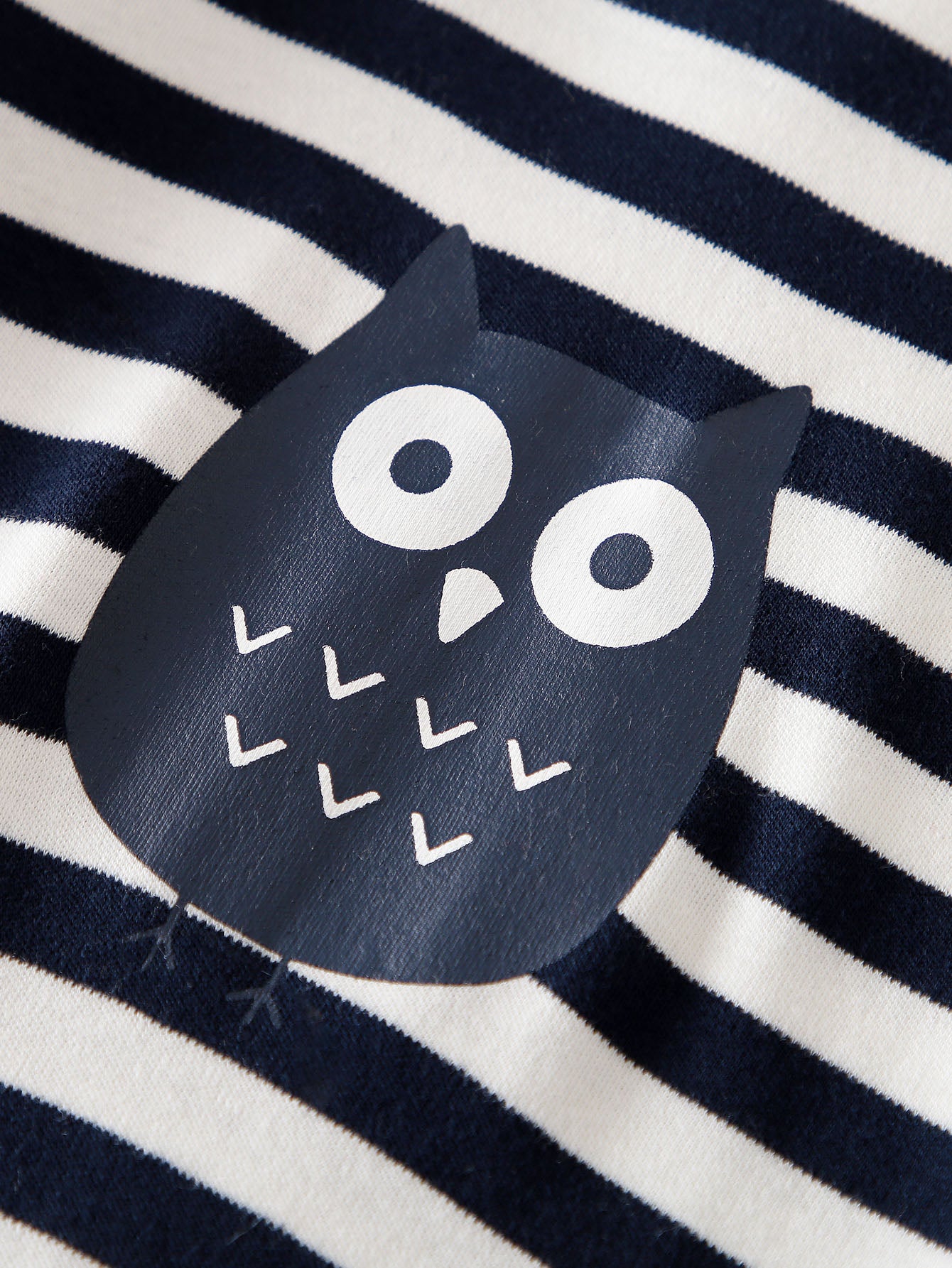 Infants Blue Striped Cotton Rompers