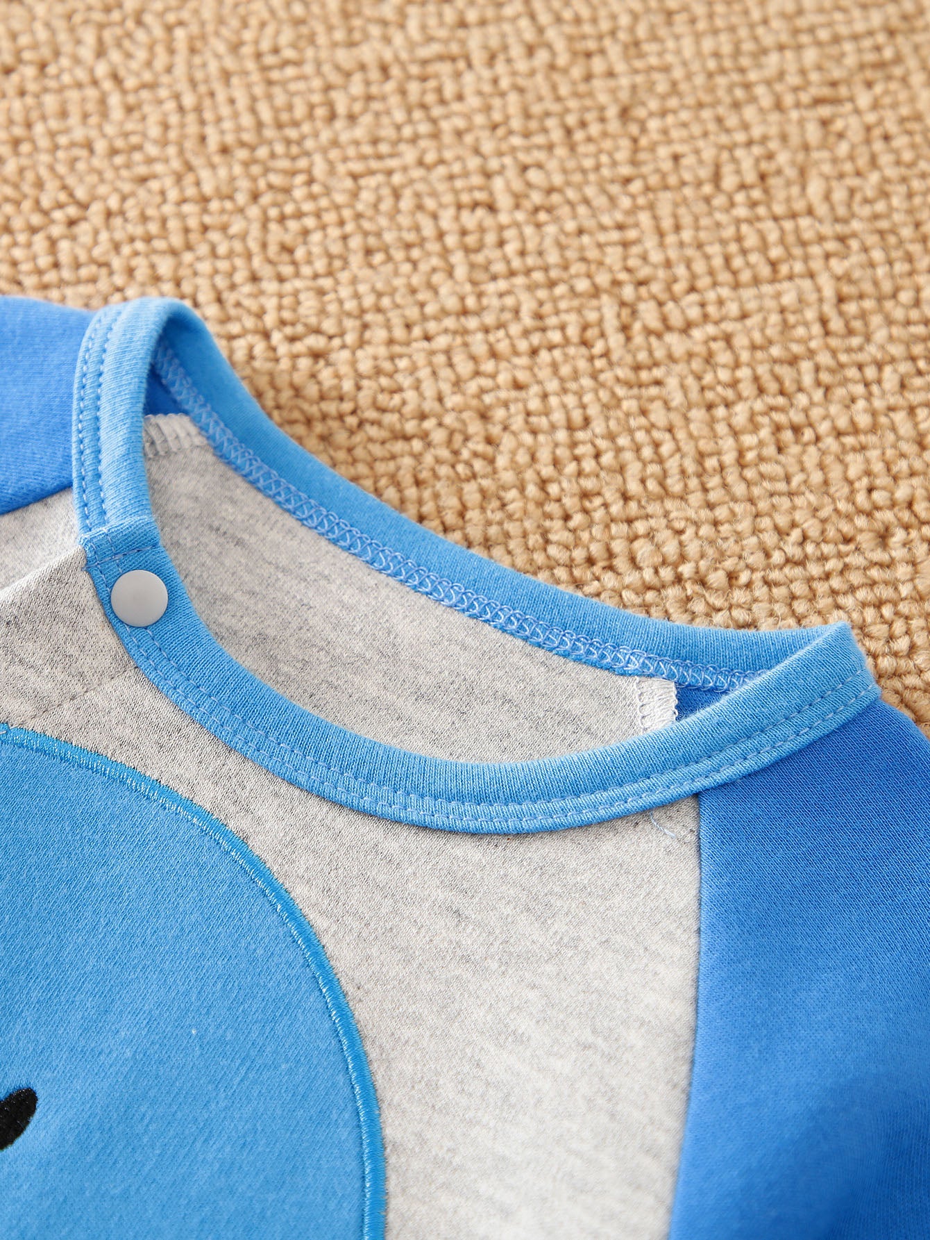 Blue Infants Pure Cotton Rompers