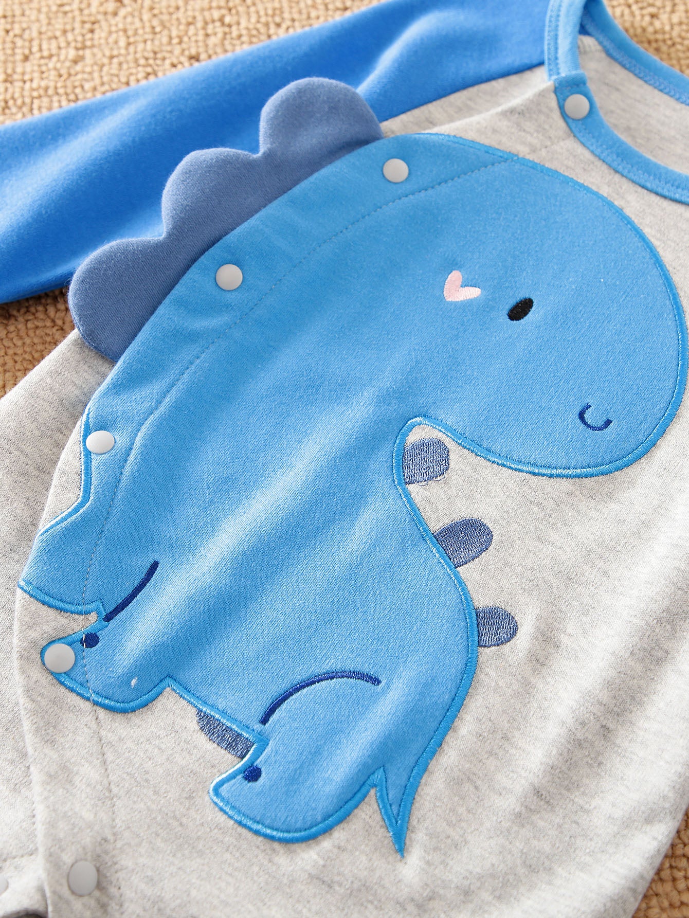 Blue Infants Pure Cotton Rompers