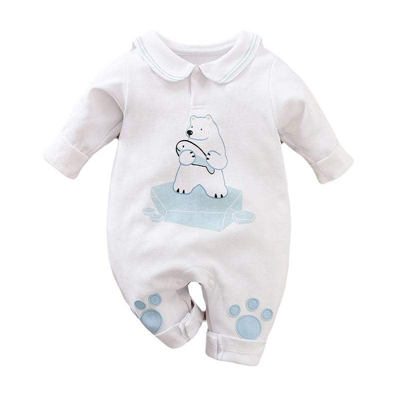 Kids Graphic Printed Pure Cotton Rompers
