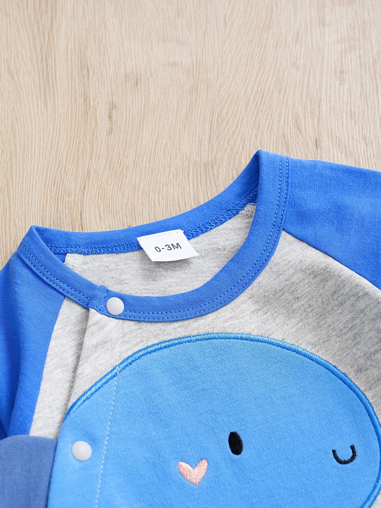 Blue Infants Boys Printed Pure Cotton Rompers