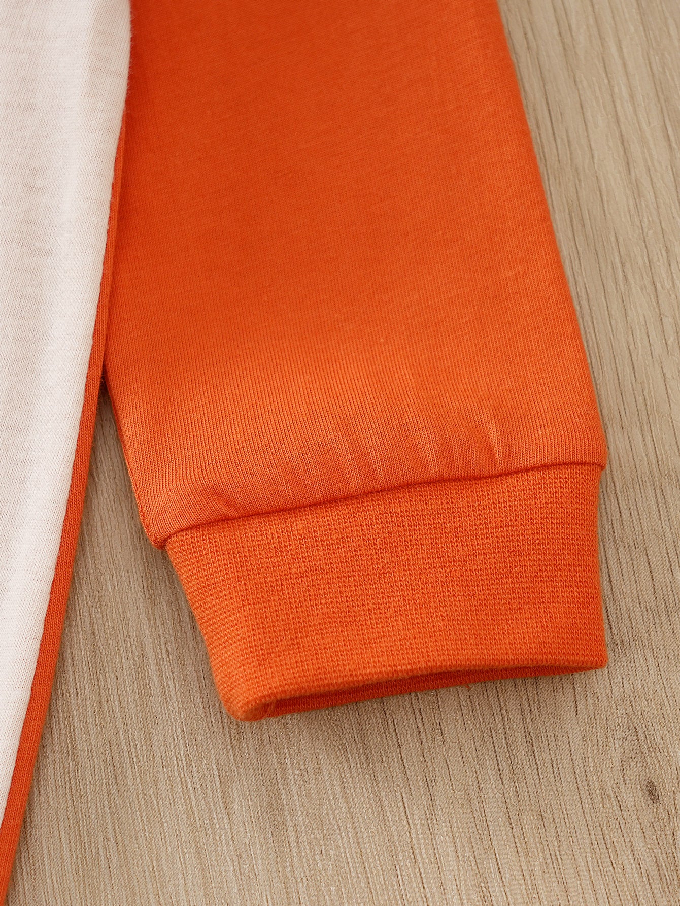 Infants Orange-Coloured Conversational Printed Pure Cotton Rompers