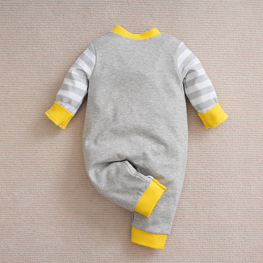 Boys Printed Cotton Rompers
