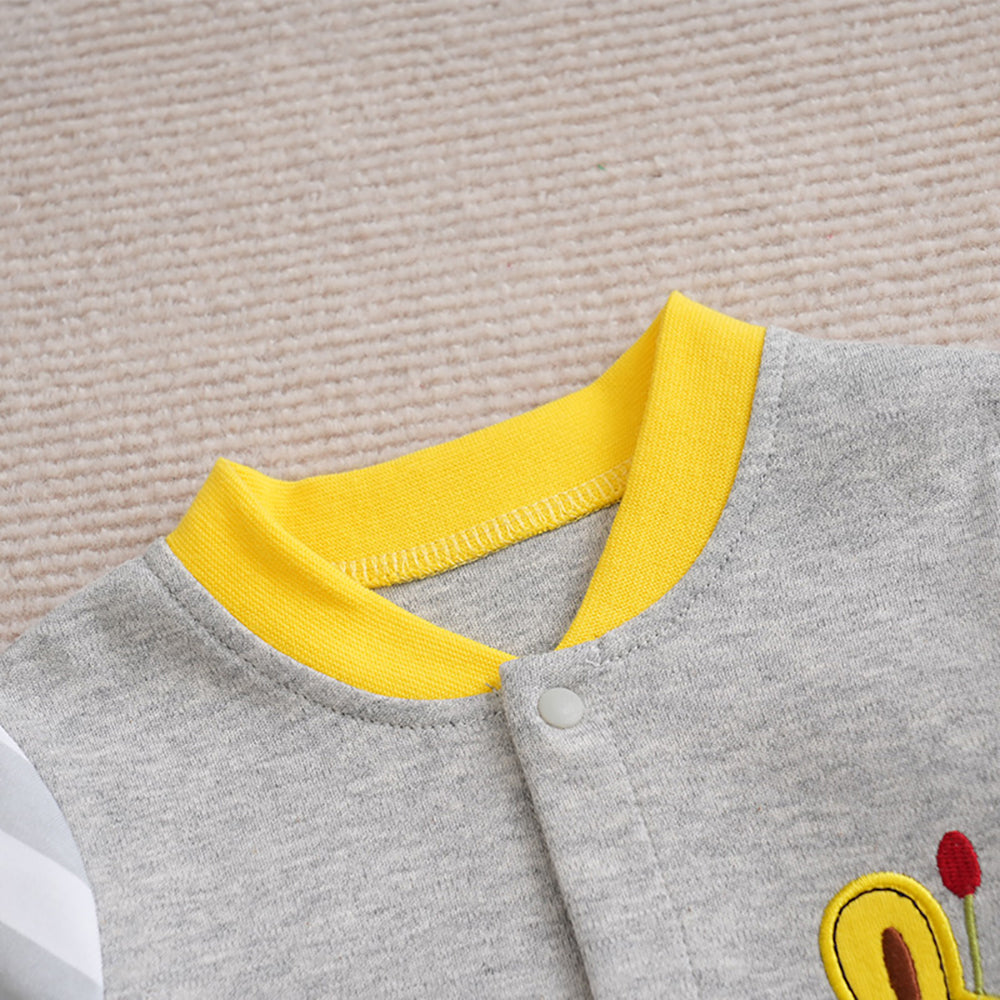 Boys Printed Cotton Rompers
