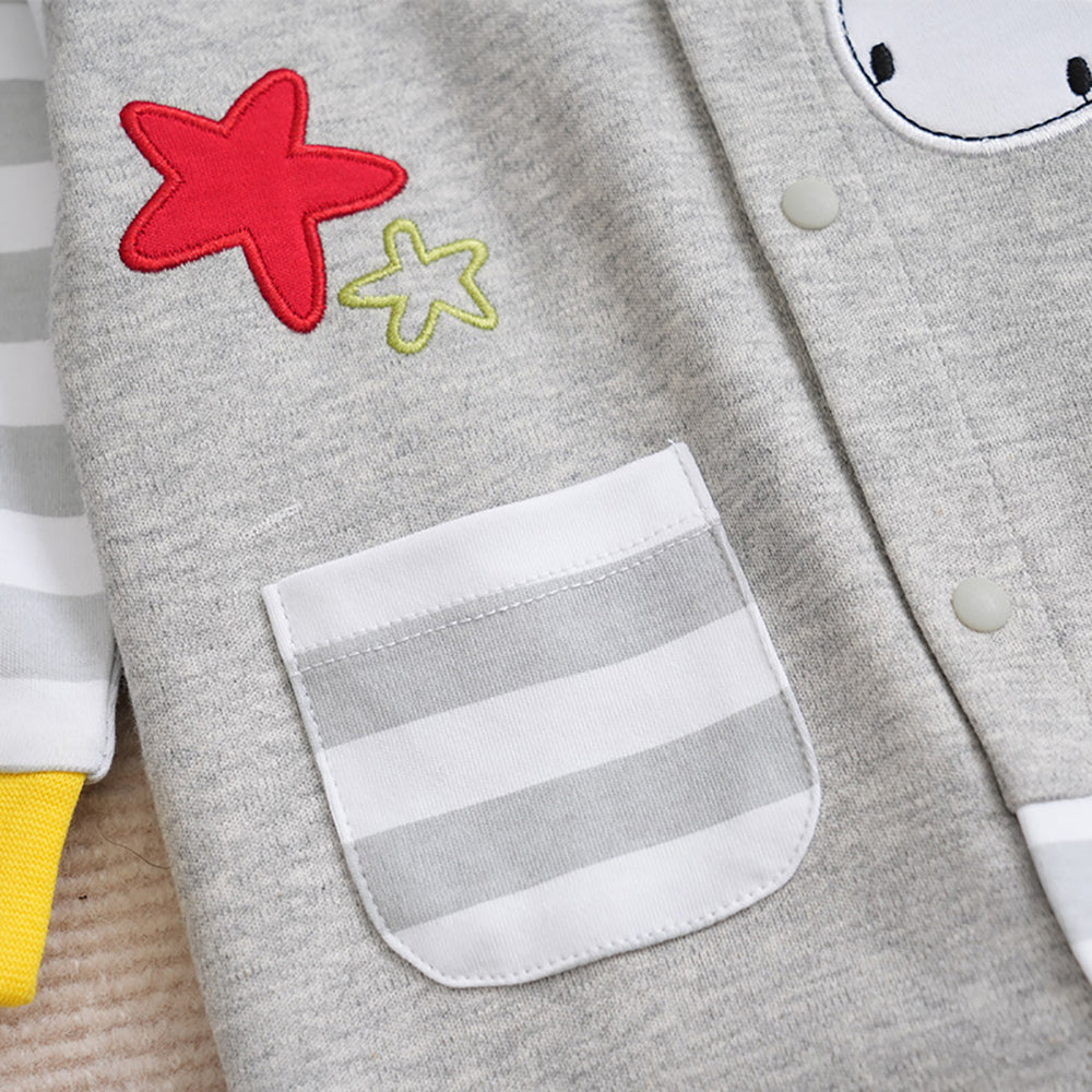 Boys Printed Cotton Rompers