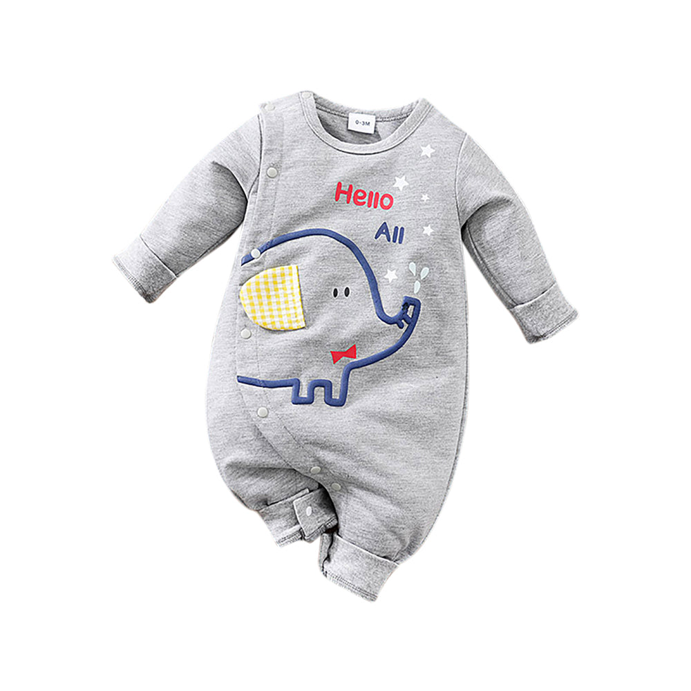 Infant Boys Printed Rompers