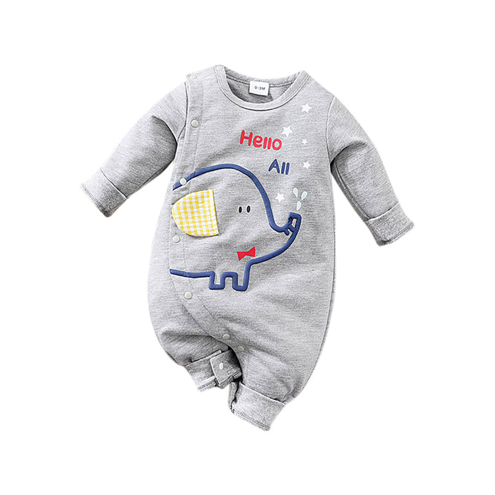 Infant Boys Printed Rompers
