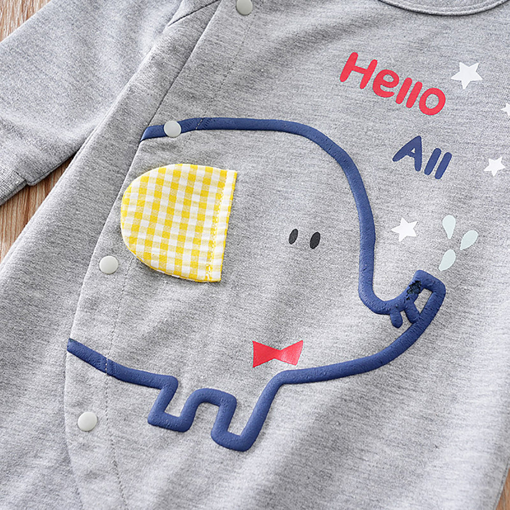 Infant Boys Printed Rompers